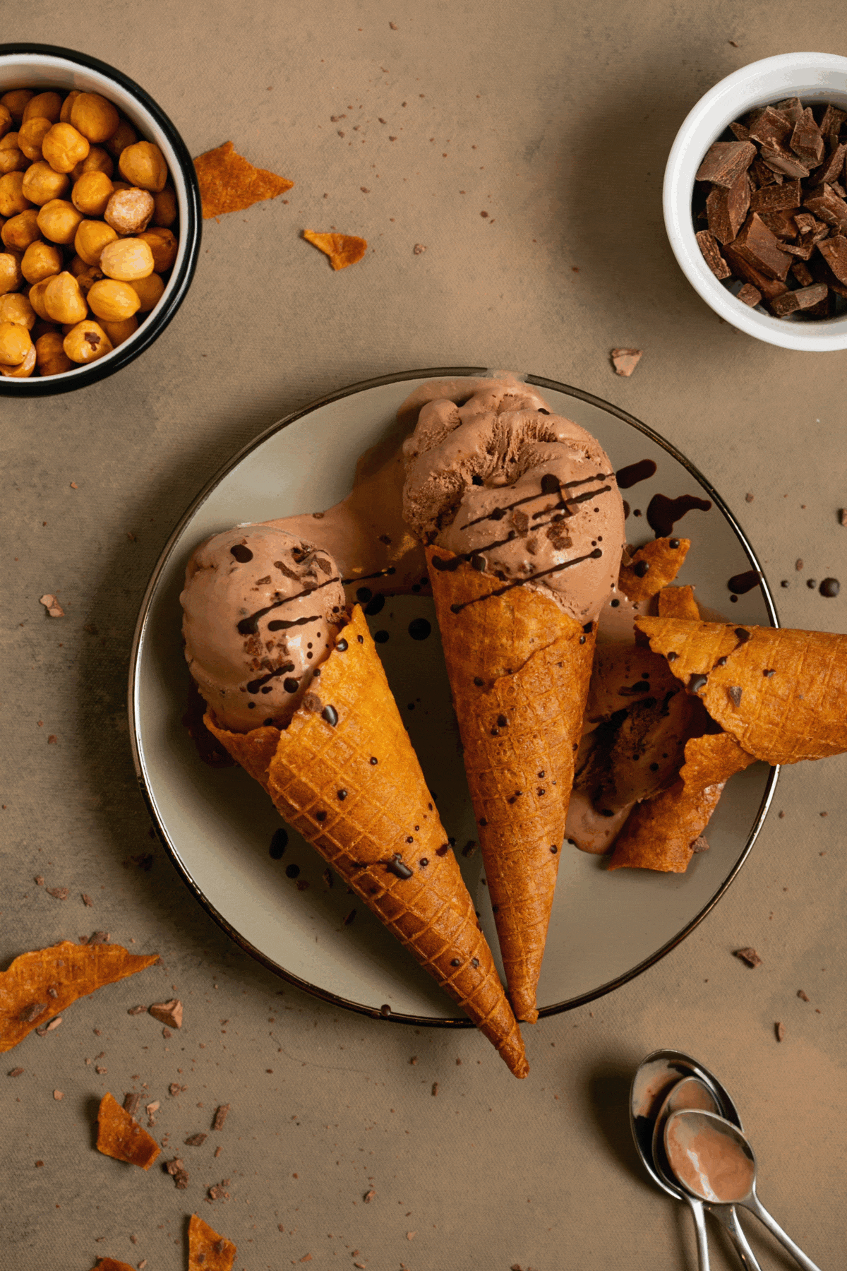 Helado en cono